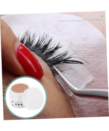 Beavorty 2pcs eyelash remover lash cream remover eyelash glue remover cream Eyelashes Extensions Cream eyelash mascara gel remover Fake Eyelash Glue Remover clean white Miss plastic extend 4x3cmx2pcs Whitex2pcs - Buy Online on SooperMarket.com
