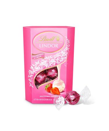 Lindt Lindor Strawberries & Cream 200g