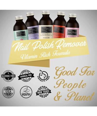 Karma Organic Unscented Nail Polish Remover - Non-Toxic Vegan Formula (Top/Triple Base) - Cruelty-Free Nail Treatment - Buy Online on SooperMarket.com