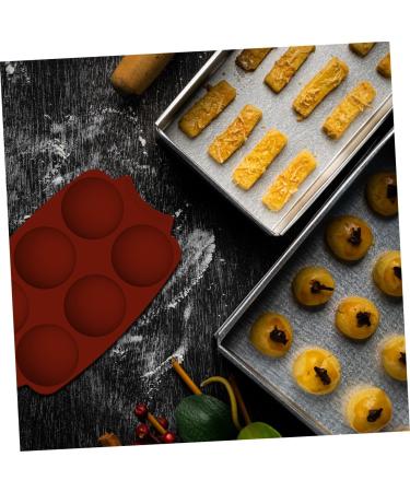 IMIKEYA 1pc Silicone Cake Mold Silicone Cupcake Round Baking Pan Cheesecake Pan Cheesecake Cupcakes Silicone Chocolate Mold Hot Chocolate Mould Household Food Grade Silicone Baking Tools - Buy Online on SooperMarket.com
