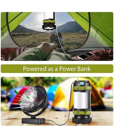 Rechargeable LED Camping Lantern | Wsky 1800LM Lantern for Power Outages | 6 Modes | 4400mHA | Hurricane Emergency Light | Survival Kits - Buy Online on SooperMarket.com