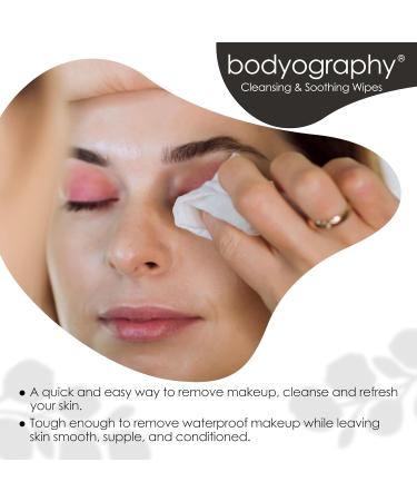 Bodyography Face It Cleansing Wipes - Soothing Makeup Remover & Nourishing Facial Wipes for All Skin Types - Fast International Shipping - Buy Online on SooperMarket.com