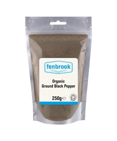 Organic Ground Black Pepper 250g | Certified Organic by Fenbrook Organic