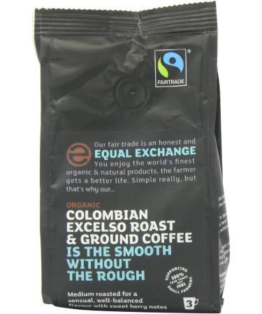 Organic & Fairtrade Colombian Excelso Roast And Ground Coffe- 227g - Buy Online on SooperMarket.com