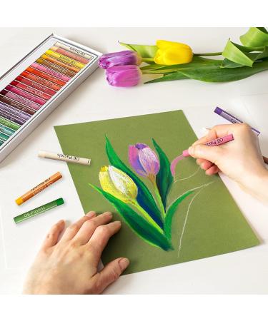 EXTRIC 36 Color Oil Pastels Set - Art Supplies for Kids and Artists - Buy Online on SooperMarket.com
