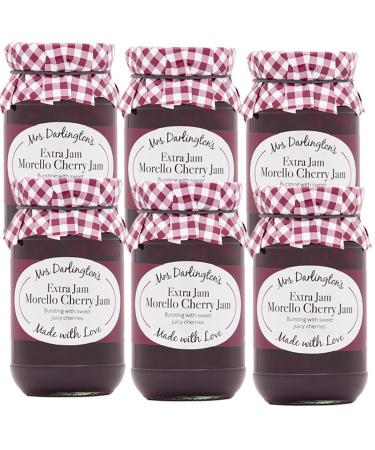 Mrs Darlington's Morello Cherry Jam - 340g - Pack of 6