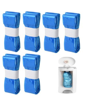 Kioiner 6 Pcs Diaper Pail Refill Bags 4.5m x 26cm Baby Diaper Bin Refills Replacement Bags Holds Up to 280 Newborn Diapers Compatible with Genie Munchkin Angelcare Diaper Pail