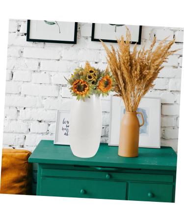 Zerodeko Flower Arrangement Supplies Vintage Small Mirror Round Decor for Home Bulldog Figurine Bridal Bouquets Small Rope Basket Round Wooden Wall Decor Boho Props Sunflower - Buy Online on SooperMarket.com