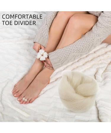 Soft Toe Separator for Corns & Overlapping Toes - Sweat Absorbing & Breathable - 1oz Pack - Buy Online on SooperMarket.com
