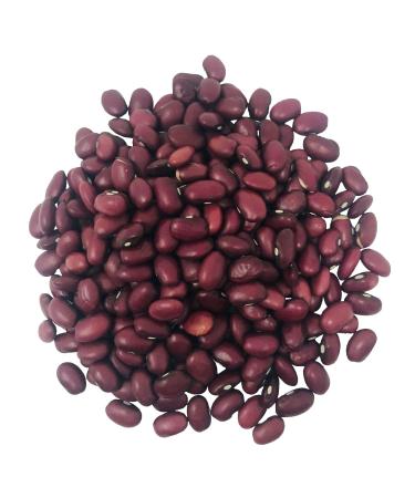 Organic Small Red Chili Beans 10 Pounds - Non-GMO, Kosher, Vegan, Raw, Sproutable, Non-Irradiated - USA 10 LB Bulk - Buy Online on SooperMarket.com