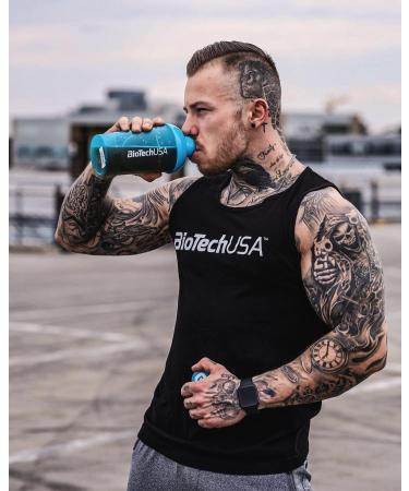 BiotechUSA Wave Shaker Bottle - 100% Leak-Proof Durable & Safe Improved Mixing Easy Clean - 600ml & 700ml Green - Buy Online on SooperMarket.com