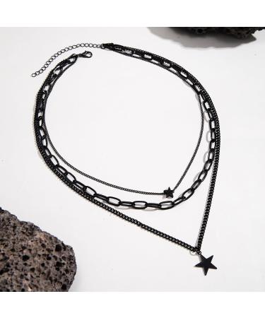 Stylish Oralgos Pentastar Necklace for Women - Versatile Alloy Collarbone Chain Jewelry - Buy Online on SooperMarket.com