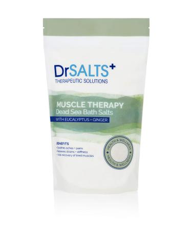 DR SALTS Muskeline Therapy Bades salt 1 kg relieves muscle pain and pain relieves strain and pain for faster relaxation.Eucalyptus 1 kg (1 Pack)