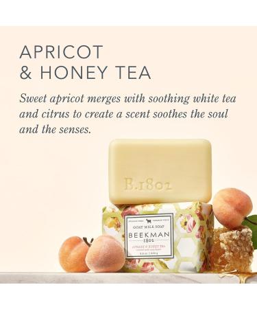 Beekman 1802 Face Wipes - 30 Count - Goat Milk, Aloe, Vitamin E & CoQ10 - Alcohol-Free, Biodegradable, Cruelty-Free - Apricot Honey Tea - Buy Online on SooperMarket.com