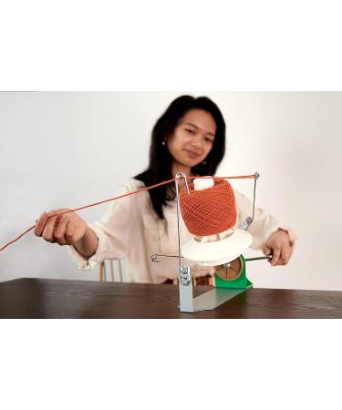 Olikraft Large Capacity Yarn Winder - Hand Operated Metal Ball Winder - Stainless Steel - Buy Online on SooperMarket.com