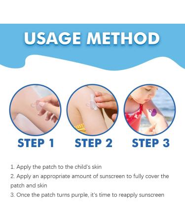 Neamou Sunscreen Stickers | Color-Changing Sun-Screen Patches Sunblock Face Stick Sunblock Patches Clear Sunscreen Stick for Face Know When to Re-Apply BSZ-004 - Buy Online on SooperMarket.com