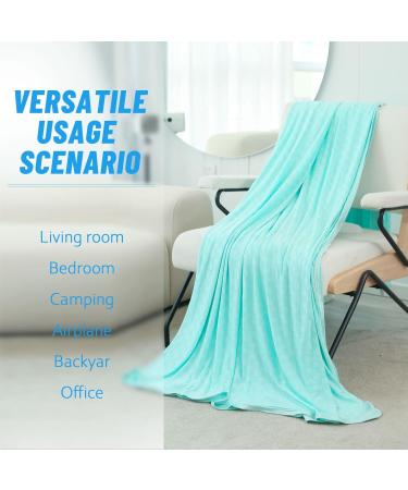 Checker Pattern Cooling Blanket - Double Side Cooling Effect - Queen Size 90x90 - Green Checkered Design - Buy Online on SooperMarket.com