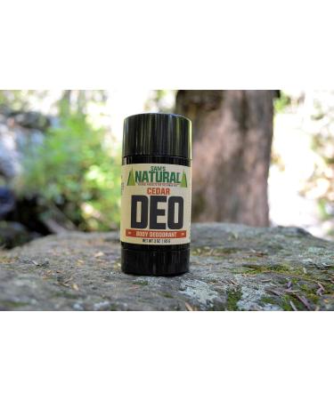 Sam s Natural Deodorant - Cedar - Aluminum Free DEO - No phthalates parabens sulfates or dyes - Made in New Hampshire - For Men Women Unisex - Vegan Cruelty Free - 3 oz Cedarwood - Buy Online on SooperMarket.com