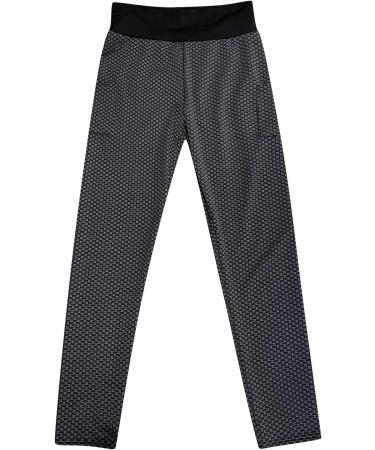 DAZLOR Women High Waist Butt Lifting Leggings with Pockets | Black XL - Buy Online on SooperMarket.com