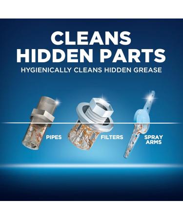 Finish in-Wash Dishwasher Cleaner - 3ct | Eliminate Hidden Grease & Grime | International Shipping Available - Buy Online on SooperMarket.com