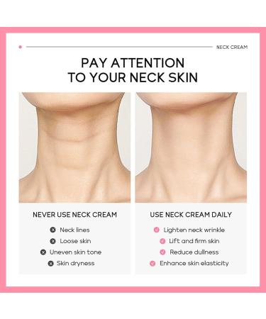 Neck Firming Cream Lifting Sagging Skin Neck Cream Saggy Skin Anti Aging Neck Cream Anti Wrinkle Neck Moisturizer Cream for All Skin Types - Buy Online on SooperMarket.com