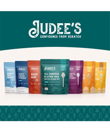 Judee's Gluten Free Bread Flour Mix 4 lb - Versatile Mix for Homemade Bread, Pizza, Bagels & More - Baking and Cooking Essential - 4 Pound Pack - Buy Online on SooperMarket.com