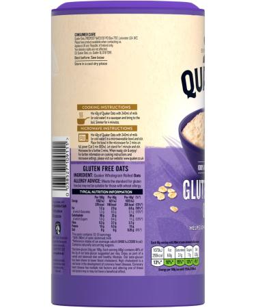 Quaker Gluten Free Original Porridge Oats 510 g (Pack of 5) - Buy Online on SooperMarket.com