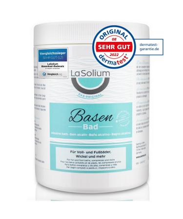LaSolium alkaline bath alkaline bath salt for deacidification DERMATEST VERY GOOD 650g 650 g (1 pack)