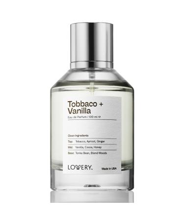 LOVERY Valentines Tobacco Vanilla Perfume Inspired by T F.ord Tobacco Vanille Long Lasting Perfume for Women & Men Clean Fragrance Perfume Spray Vegan Perfumes for Mom Womens Birthday Gifts - USA Clean Tobacco Vanilla