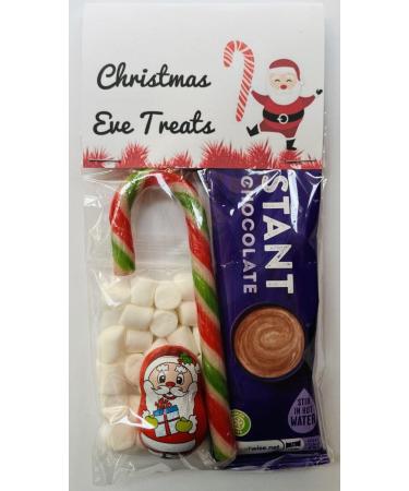 Snowman Soup Santa Cadbury Hot Chocolate Marshmallows & Candy Cane Christmas Eve box Xmas Hot Choc Gift