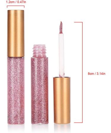 10 Colors Glitter Diamond Liquid Shining Metallic Eye Liquid Glitter - Buy Online on SooperMarket.com