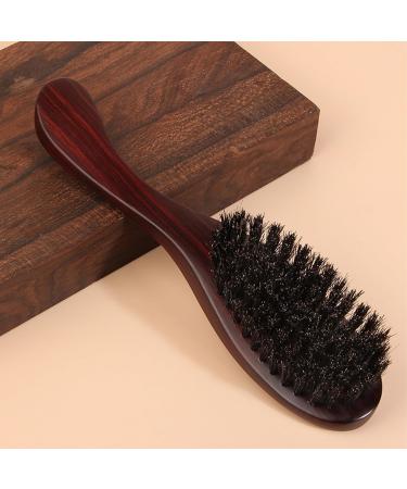 Aznever Natural Wild Boar Beard Brush for Men | Multi-Purpose Hair & Beard Care - Smooth Back Brush for Oils & Balms - Buy Online on SooperMarket.com