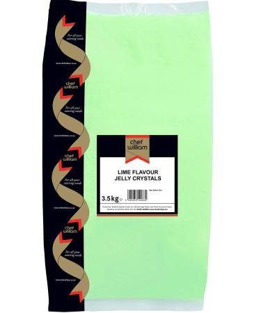 Chef William Lime Jelly Crystals - 1x3.5kg