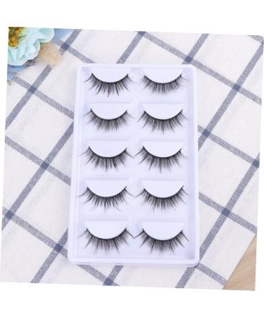 minkissy 80 Pairs Lashes Natural False Lashes Fake Eyelash Dense Eyelash Eyelashes 3d Cross - Buy Online on SooperMarket.com