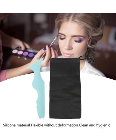5 In 1 Silicone Beauty Ruler Eyebrow Pencil Smoky Eyeshadow Applicators Plate Winged Tip Eyeliner Aid Reusable Multi Purpose Silicone Eyebrow Pencil Stencil for Cosmetic Lipstick Blue - Buy Online on SooperMarket.com
