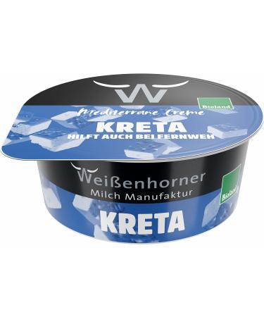 Weißenhorner Milch Manufaktur Bioland FrischeCreme Kreta (6 x 125 gr)