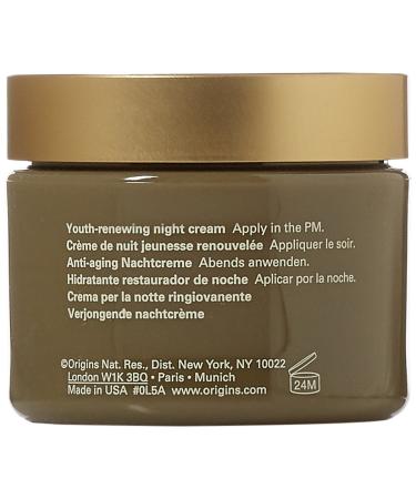 Origins Plantscription Youth-Renewing Power Night Cream 50ml - Revitalize Skin Anti-Aging Formula | Shop Internationally - Buy Online on SooperMarket.com