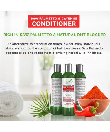 Saw Palmetto & Cayenne Hair Growth Conditioner - Alopecia Prevention, DHT Blocker, Doctor Developed - Buy Online on SooperMarket.com