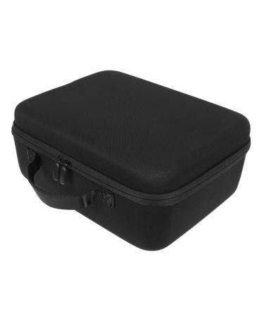 Gogogmee 1pc Hair Dryer Storage Bag Carrying Portable Travel Pouch for Hair Styling Tools Suitcase Black Eva