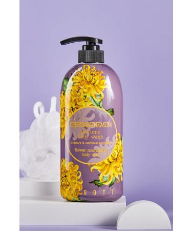 Chrysanthemum Perfume Body Wash 25.3 FL OZ - Luxurious Fragrance & Nourishing Cleanse | Shop Internationally - Buy Online on SooperMarket.com