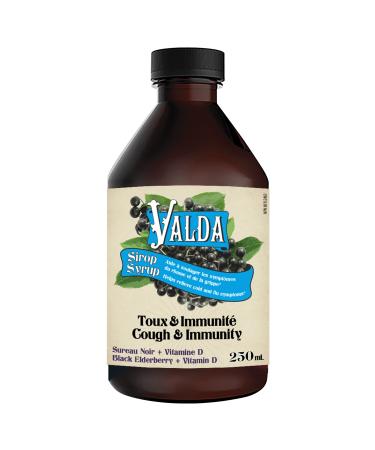 Valda Cough & Immunity Syrup- Black Elderberry + Vitamin D 250 ml