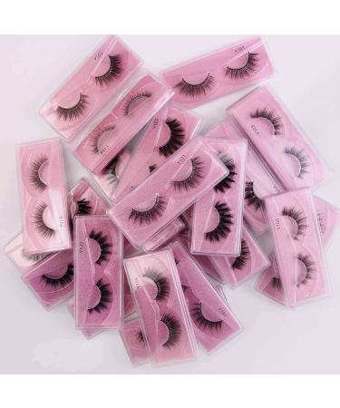 MAGEFY 24 Pairs Faux Mink Eyelashes - 4 Styles Natural & Dramatic False Lashes Pack for Women - Buy Online on SooperMarket.com