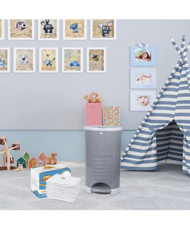 4 Pack Lionpapa Refills for Dekor Plus Diaper Pails - Compatible and Durable - Buy Online on SooperMarket.com