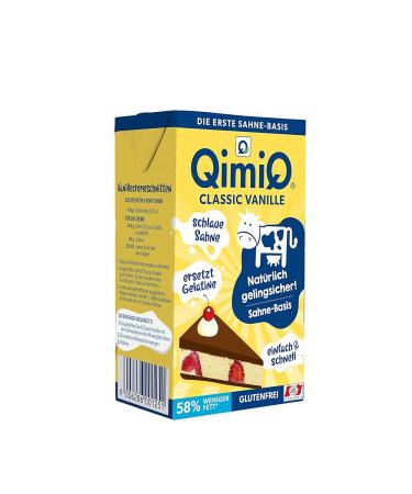 QimiQ Classic Vanilla Cream - Natural 3x250g | International Shipping Available - Buy Online on SooperMarket.com