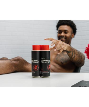 WOULD Men's 2-in-1 Shampoo and Conditioner - 16 Oz Dual Action Smooth Brandy & Madagascar Vanilla Scent - International Shipping Available - Buy Online on SooperMarket.com