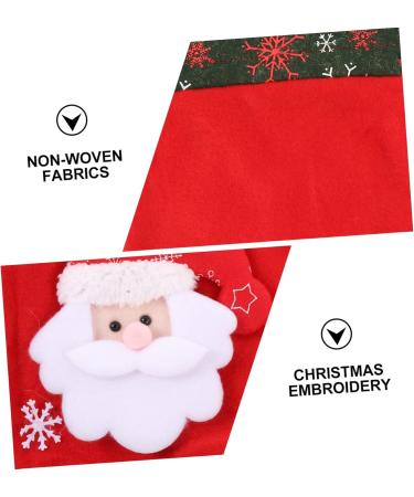 Anneome 1pc Christmas Bag Candy Chocolate Xmas Candy Pouch Practical Wrapping Bags 3d Cute Biscuit Bag - Buy Online on SooperMarket.com