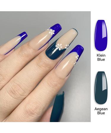 YTD Likomey Gel Nail Polish 15ml Klein Blue - Soak Off UV Gel Polish for Salon & DIY Manicure - Buy Online on SooperMarket.com
