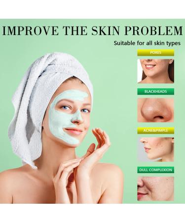 Lisara Green Tea Mask Stick (2 Pack) - Blackhead Remover with Green Tea Extract | Deep Pore Cleansing Clay Mask for Oil Control and Blackhead Reduction | Suitable for All Skin Types - Buy Online on SooperMarket.com