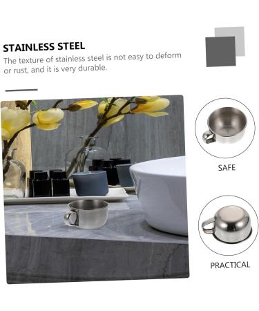 Beavorty 4pcs Stainless Steel Shaving Soap Bowl Set | Travel-Friendly Cream Bowls for Men s Grooming - Buy Online on SooperMarket.com