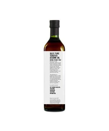 Premium Toasted Sesame Oil 25.3 oz - Pure and Aromatic - Buy Online on SooperMarket.com